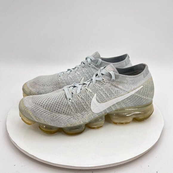 Nike Air VaporMax Women Size 8 849558-004 White Pure Platinum Training Shoes - Picture 1 of 14